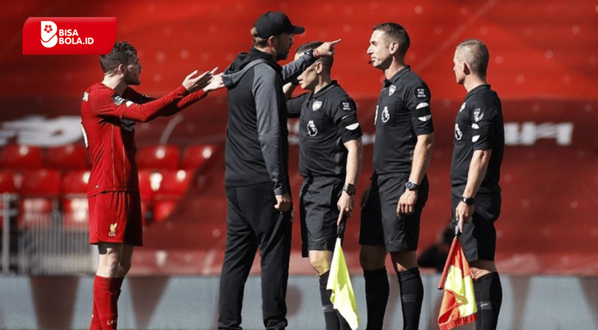 Wasit Liga Inggris Tersandung Skorsing Usai Sindir Klopp dan Liverpool, Begini Nasibnya!